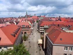 Nuremberg in Germany Stock Footage