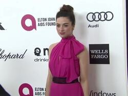 Ashley Rickards - Elton John AIDS Foundation Presents 22nd Annual Academy Awards Viewing Party Sponsored By Chopard, Neuro Drinks And Wells Fargo Stock Footage