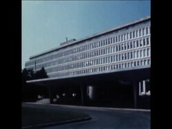 UPITN 11/02/80 EXTERIOR SHOTS OF THE CIA BUILDING IN WASHINGTON DC News Clip