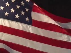 Real US American Flag 02 (HD) Stock Footage