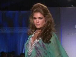 EVENT CAPSULE CLEAN:Aqua Di Lara - Runway - MBFW Miami Swim 2012 Stock Footage