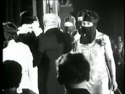 A beauty contest for women with the most beautiful eyes in Paris Stock Footage