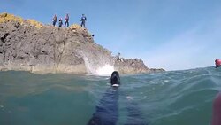 Sea Jumping! Stock Footage