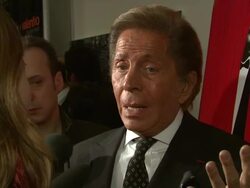 Valentino: The Last Emperor Premiere Stock Footage