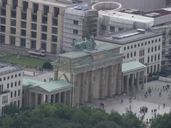 Brandenburg Gate Stock Footage