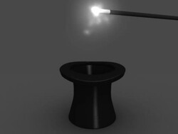 New year 2008-Magic HAT Stock Footage