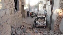 CLEAN : Syria: strikes hit residential area in Idlib countryside News Clip
