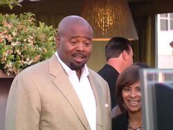 Chi McBride at the Mercedes-Benz Exclusive Preview Of The 2011 SLS AMG In Grand Turismo 5 at Los Angeles CA. (Footage by WireImage Video/GettyImages) Stock Footage