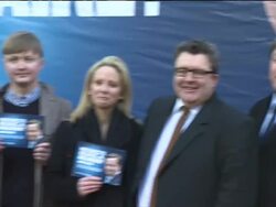 Ed Balls launches poster campaign criticising Tory tax changes News Clip