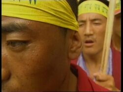 Tibetans protest against decision to halt pilgrimage to sacred site News Clip