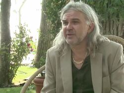 INTERVIEW: Michael Glawogger on the layers of prostitution shown in the film at the Whores Glory Interviews: Venice Film Festival 2011 at Venice . (Footage by WireImage Video/Getty Images Entertainment Video) Stock Footage