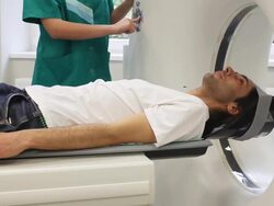 Patient In CT Scanner Stock Footage