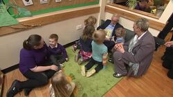 Jeremy Corbyn at Brentry Children's Centre News Clip