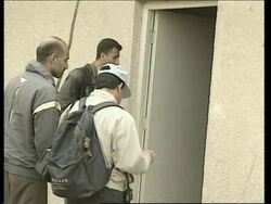 Inspection of site where bacteria-spraying device believed developed News Clip