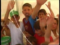 MACEDONIA: UNICEF HOLD CHILDREN'S DAY FOR REFUGEES News Clip