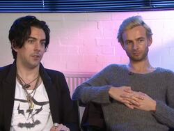 Lostprophets Interview Stock Footage