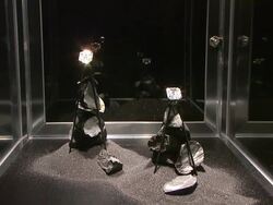 Christie's Previews the Ponahalo Diamonds Before Auction Stock Footage