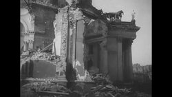 Scenes of Warsaw after liberation by Soviet troops during World War II News Clip