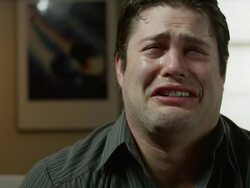 Close up shot of man talking and crying /  Stock Footage