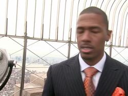 INTERVIEW - Nick Cannon talks about why he supports Day of Play, on how he celebrates Day of Play with his kids, on how he stays active daily.  Nick Cannon Helps Kick off Nickelodeon's Week-long 10th Annual Day of Play with Empire State Bldg Lighting Stock Footage