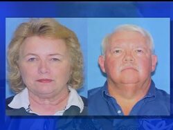 Family members of an Okla. couple whose bodies were recently found in a burned-out trailer are hoping that authorities can track down an Arizona prison escapee and his alleged accomplice.  Authorities say the two fugitives are behind the killings. News Clip