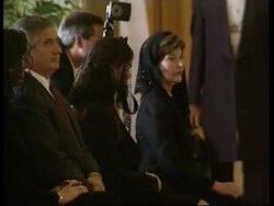 President Bush meets the Pope &amp; Italy's president News Clip