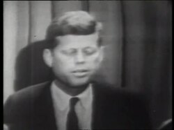 JFK on Campaign Trail Stock Footage