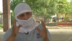 Aftermath of nine civilians being killed in gunfight with Mexican soldiers News Clip