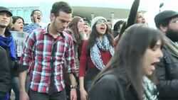 CLEAN : Tunisians protest demanding the government News Clip