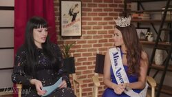 Miss America Cara Mund: "I Wanted to Make History" | In Studio News Clip