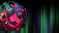 Abstract futuristic Geometry Stock Footage