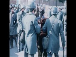 SYND 27 2 70 STUDENT DEMONSTRATION News Clip