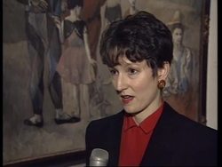 USA: WASHINGTON: EXHIBITION OF PABLO PICASSO'S EARLY ART WORK News Clip