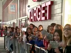 ATMOSPHERE - fans at Prince Royce and Target Celebrate The Release Of The Exclusive Deluxe Edition Of "Soy El Mismo" Stock Footage