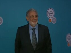 Placido Domingo at Shakespeare's Henry VIII To Light Up The Broad Stage And Open 6th Season Stock Footage