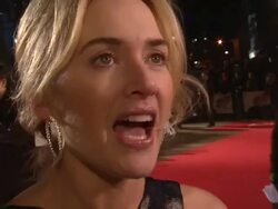 UK Revolutionary Road Premiere Stock Footage