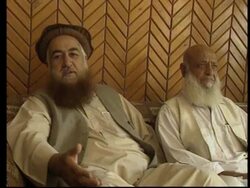Opposition Afghan politicians discuss post Taliban regime. News Clip