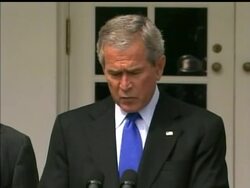 Bush details help for troubled homeowners News Clip