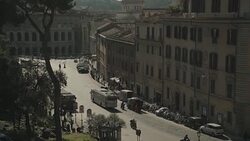 Cityscape of  Rome in 4K Stock Footage