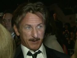 INTERVIEW: Sean Penn on the event, on his relief work at Haiti: Carnival In Cannes Gala Dinner on May 21, 2012 in France (Footage by WireImage Video/Getty Images) Stock Footage