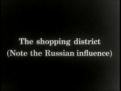 1938 B/W MONTAGE street scenes and busy shopping district with many  Chinese and Russian signs in Harbin, Manchuria
 Stock Footage