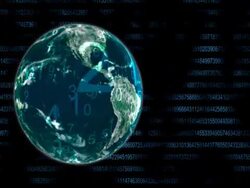 Digital Earth Stock Footage