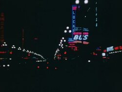 San Francisco night lights Stock Footage