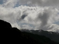 Kite flying on air Stock Footage