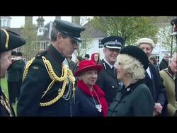 Camilla Attends the Rifles Freedom Parade News Clip