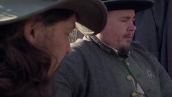 Civil war re-enactment enthusiasts in costume News Clip