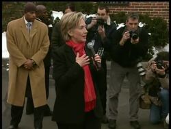 With the New Hampshire primary looming on Tuesday, Democratic presidential candidate Hillary Rodham Clinton told supporters there's a big difference between talking and acting and between promising and performing Instructional Video