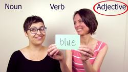 Basic Grammar: Nouns, Verbs and Adjectives Instructional Video