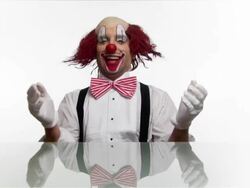 Happy Clown .. Stock Footage