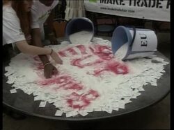 Plenary session and comments, Oxfam sugar protest News Clip